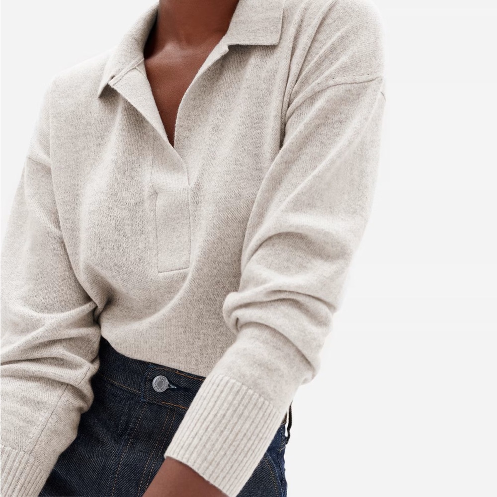 Everlane Cashmere Polo